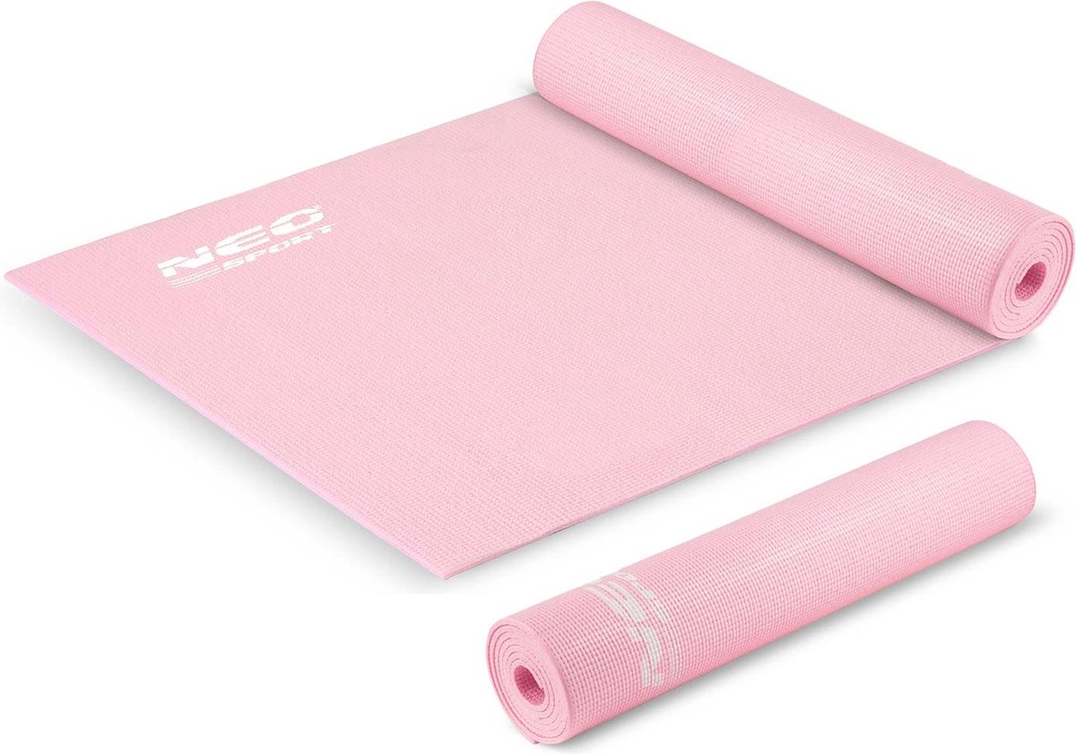Oefenmat 173 x 61 cm Neo-Sport - 192101 - roze
