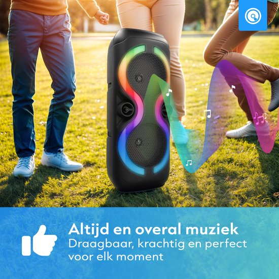 Caixa de Som Microfone JBL Partybox | KaBuM