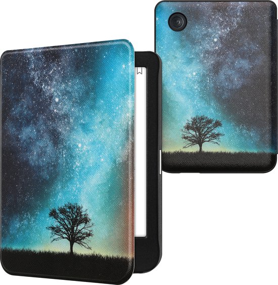Kwmobile Custodia In Sughero Per Kobo Clara 2E – Cover A Libro Con Chiusura Magnetica, Protezione Da Graffi E Urti Per Il Tuo EReader