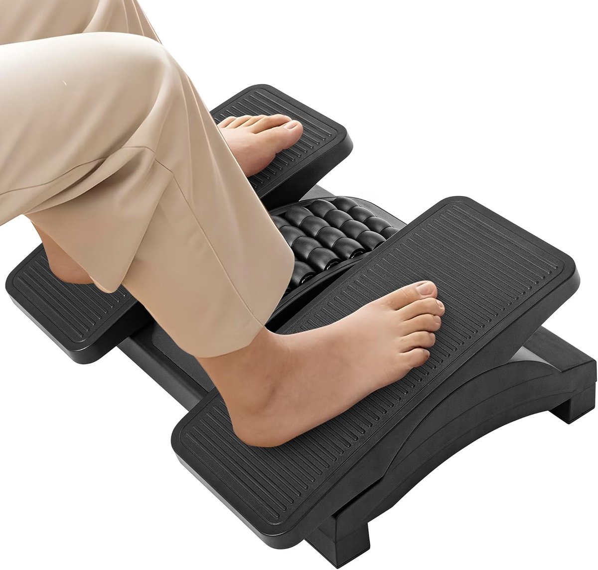 Lexium Voetensteun Bureau - Voetensteun Ergonomisch - Voetenkussen voor zithouding thuis of op kantoor