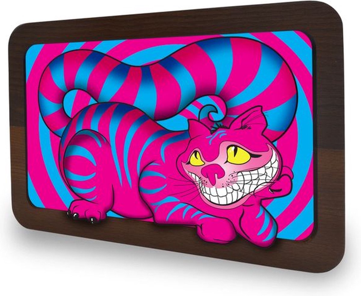 V-Syndicate - 3D Wood Tray - Seshigher Cat - Medium