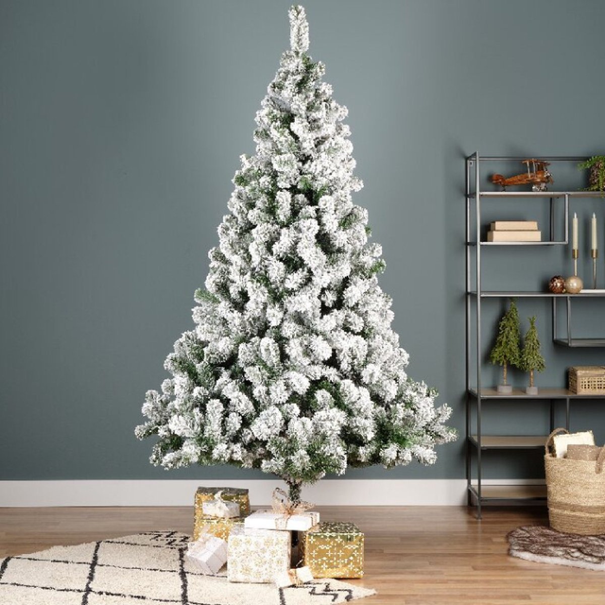 Kerstboom Imperial Pine snowy 180cm – foto 3