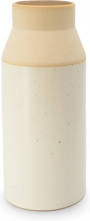 MIKO - Special Ceramics - Vaas beige - Ø 5,5 cm x 21 cm