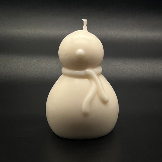 Kerstcollectie - kerstkaars - sneeuwpop