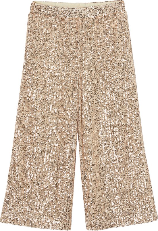 Vertbaudet Pantalon large à sequins NOEL
