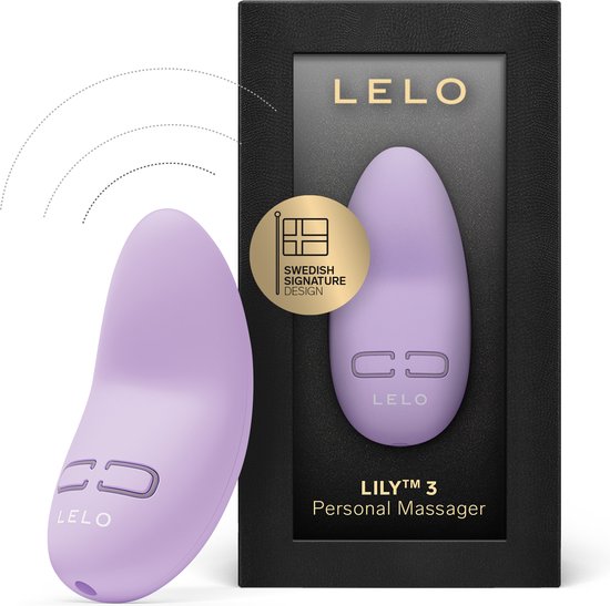 LELO LILY 3 Mini-vibrator voor Vrouwen met 10 Genotsinstellingen en een Waterdicht Ontwerp, Calm Lavender