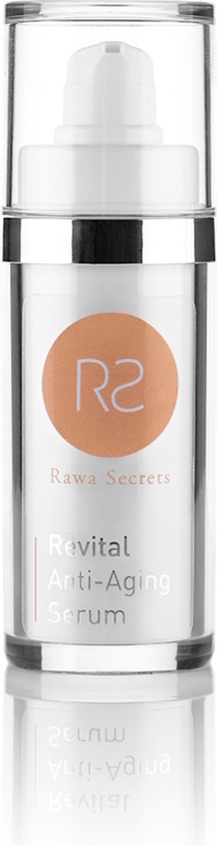 Goedkoopste Rawa Secrets Revital Anti-Aging Serum | huidverbeterend | anti-rimpel | voor rijpere huid | hyaluronzuur | stimuleert celvernieuwing | voor stevigheid en elasticiteit