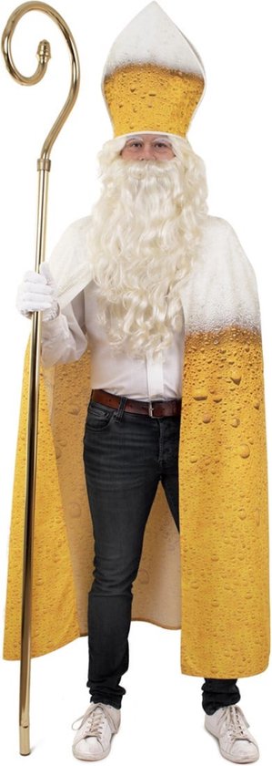 Kostuum Pinterklaas - Bier Sinterklaas One Size
