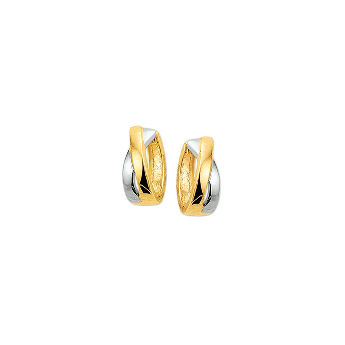 TFT klapoorring 4,0 Mm Bicolor Goud Glanzend