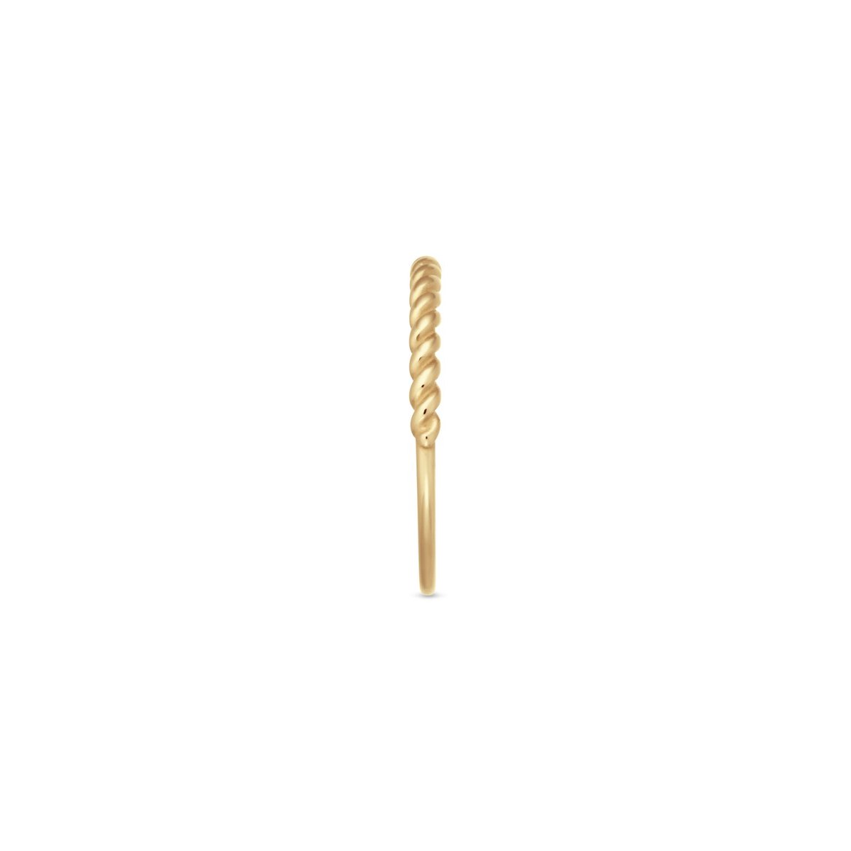Glow 214.203356 Dames Ring - Minimalistische ring - Sieraad - 14 Karaat Goud - 2 mm breed
