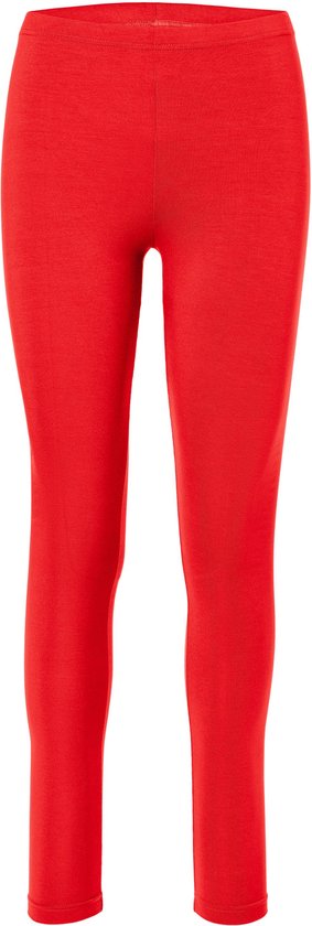 Merry Style Dames Leggings - Sport - Vrijetijdsbroek - Lang - Viscose - Sporbroek - Yogabroek – Rood – L - MS-MS10-143-LE
