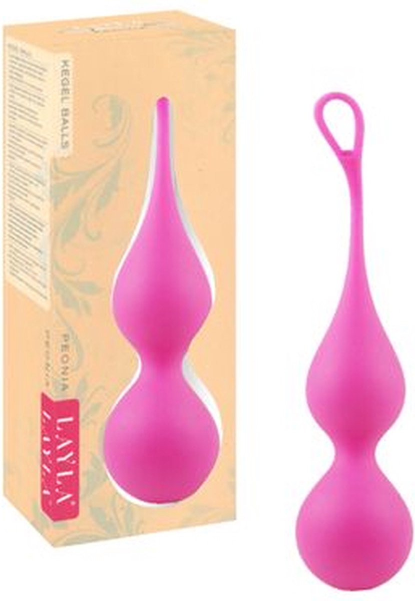 Goedkoopste Trendy Deals - Vaginale Balletjes - Layla Silicone Kegal balls Pink