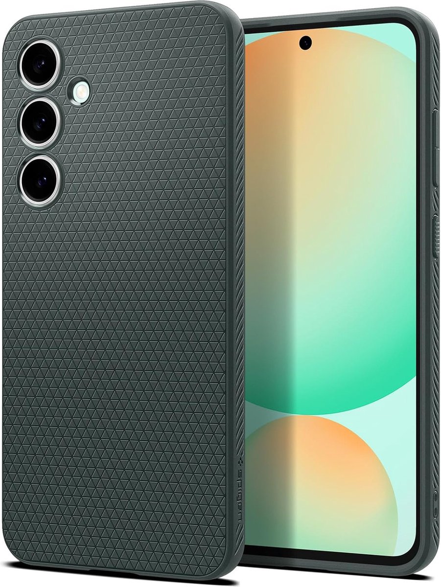 Spigen Geschikt voor Samsung Galaxy S24 FE 5G - Liquid Air - Back Cover Hoesje - Groen