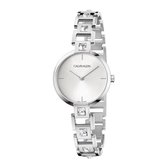 Calvin Klein Mesmerise horloge  - Zilverkleurig