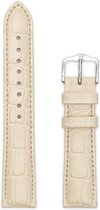 Hirsh Horlogeband -  Louisianalook Beige - Leer - 16mm