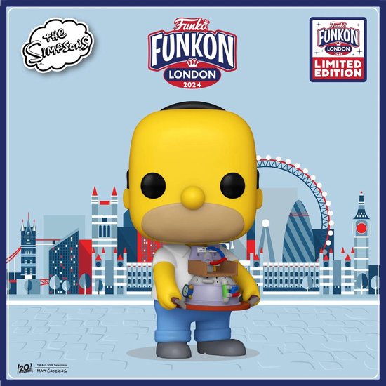 Funko Pop! Homer Simpson – Vinyl Verzamelfiguur Uit The Simpsons, Officiële Merchandising, Voor Fans En Verzamelaars