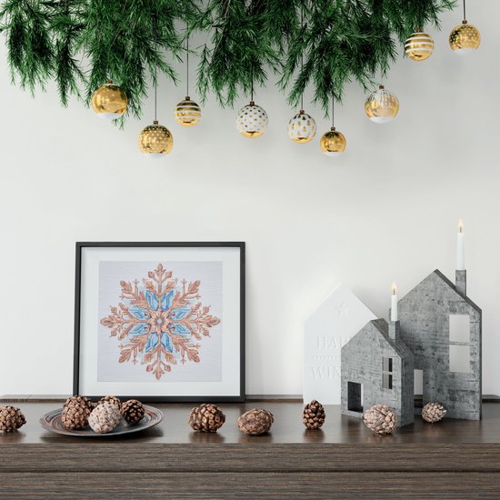 Kit de broderie ABRIS ART - Motif à Froid - Motif à Froid - adapté aux débutants