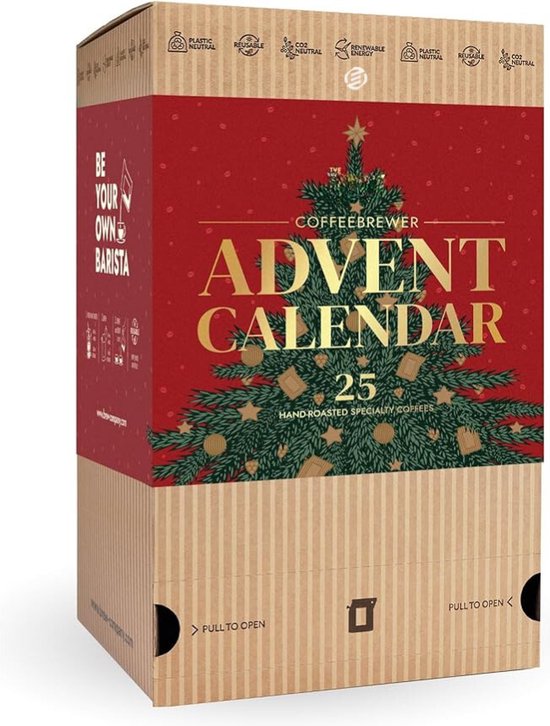 Eau de parfum adventskalender voor heren