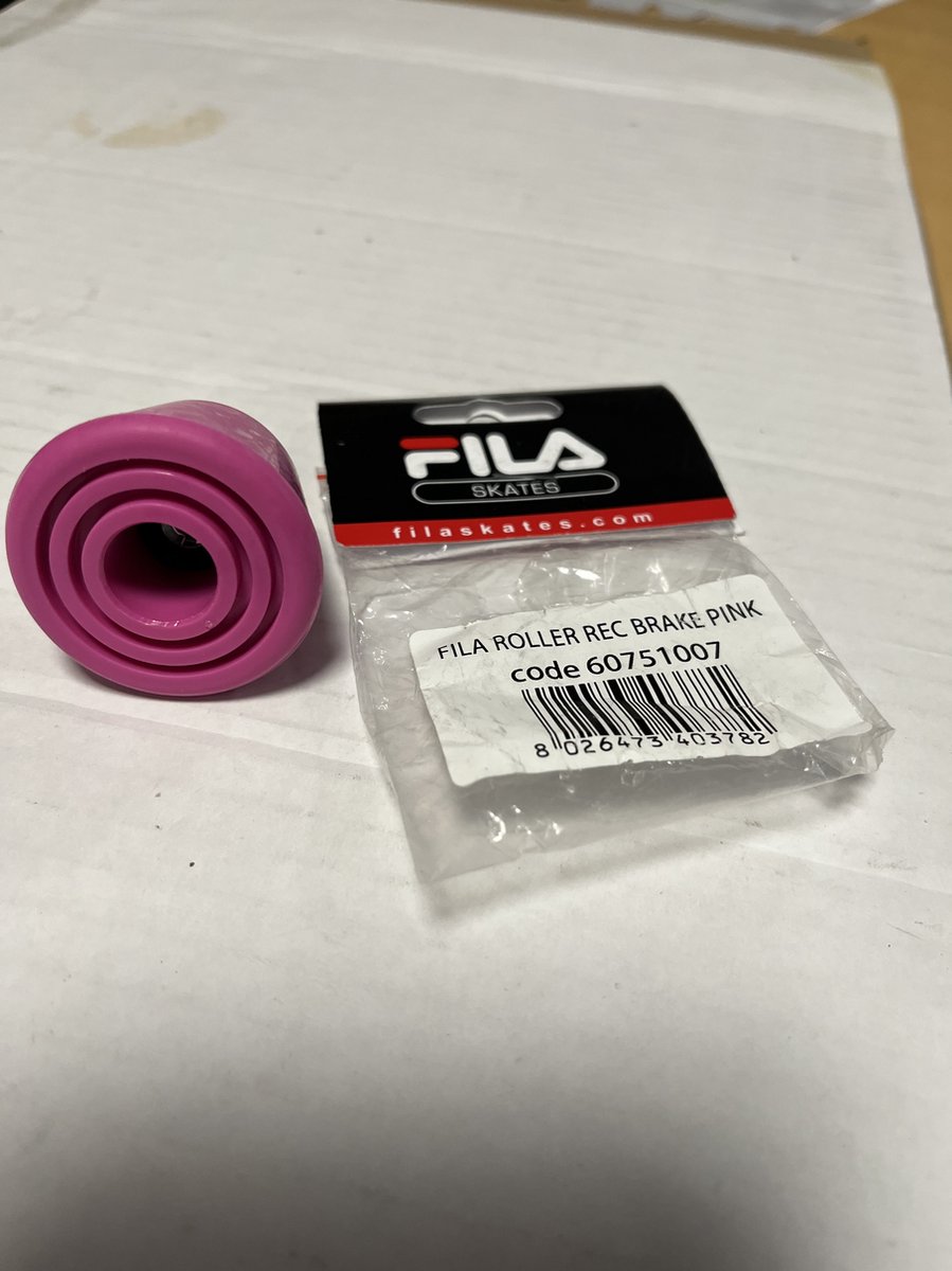 Rollerskate Rolschaats stopper Fila REC per paar Roze