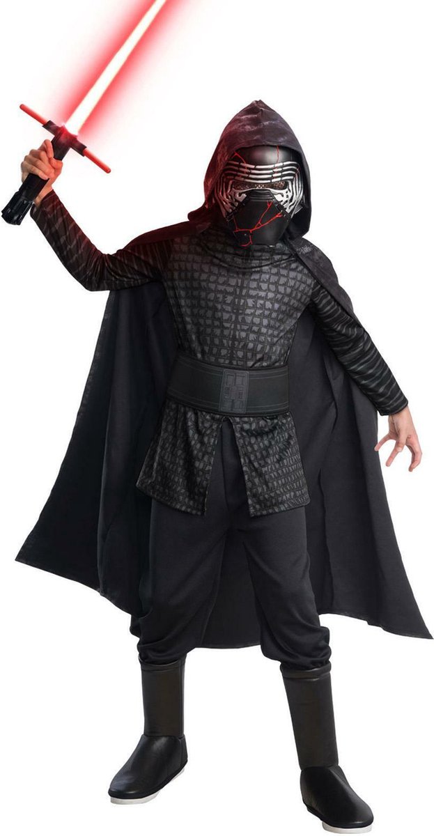 RUBIES ALL - Deluxe Kylo Ren Star Wars IX kostuum voor kinderen - 110/122 (5-7 jaar)