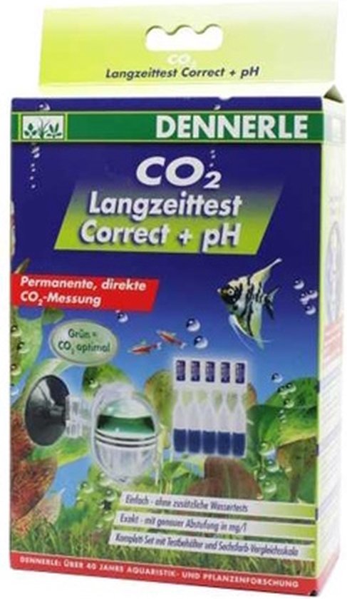 Dennerle CO2-langetermijntest correct + pH - Type: Complete set
