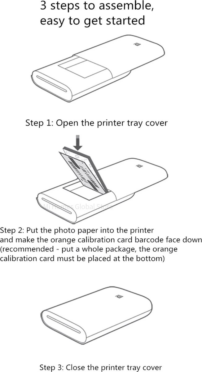 Ariqo Draagbare Thermische Printer - Foto - 300dpi thumbnail 2