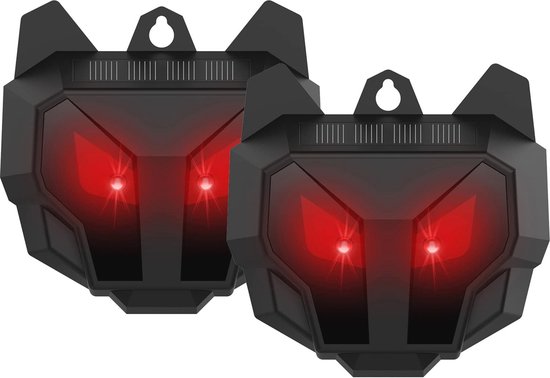 2 Stuks Auto Zonne-energie Gesimuleerde Dummy Alarm Waarschuwing Anti Diefstal Led Knipperend Beveiligingslampje Nep Lamp