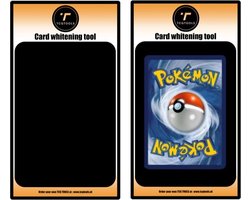 Pokemon tools card whitening tool oranje