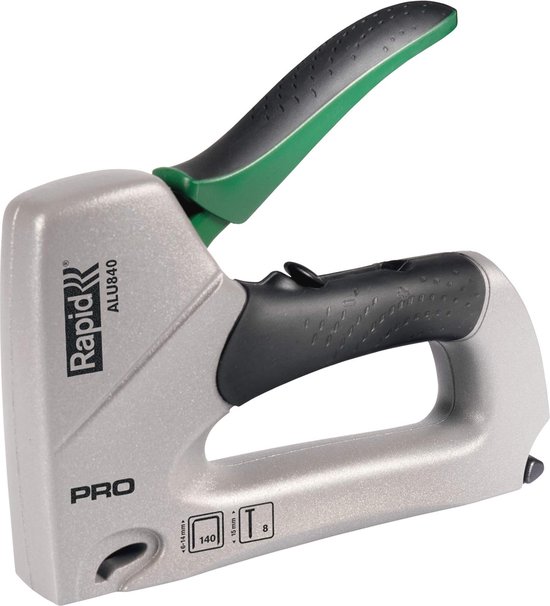 Agrafeuse puissante pour bois et feuilles - Convient pour type 140 et type 8
