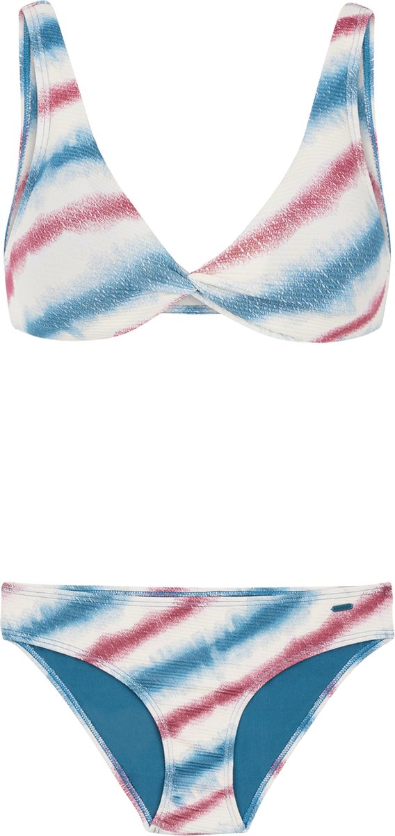 Protest Prtmantra – Bralette bikini set Dames – Gespsluiting – Uitneembare vulling Blauw