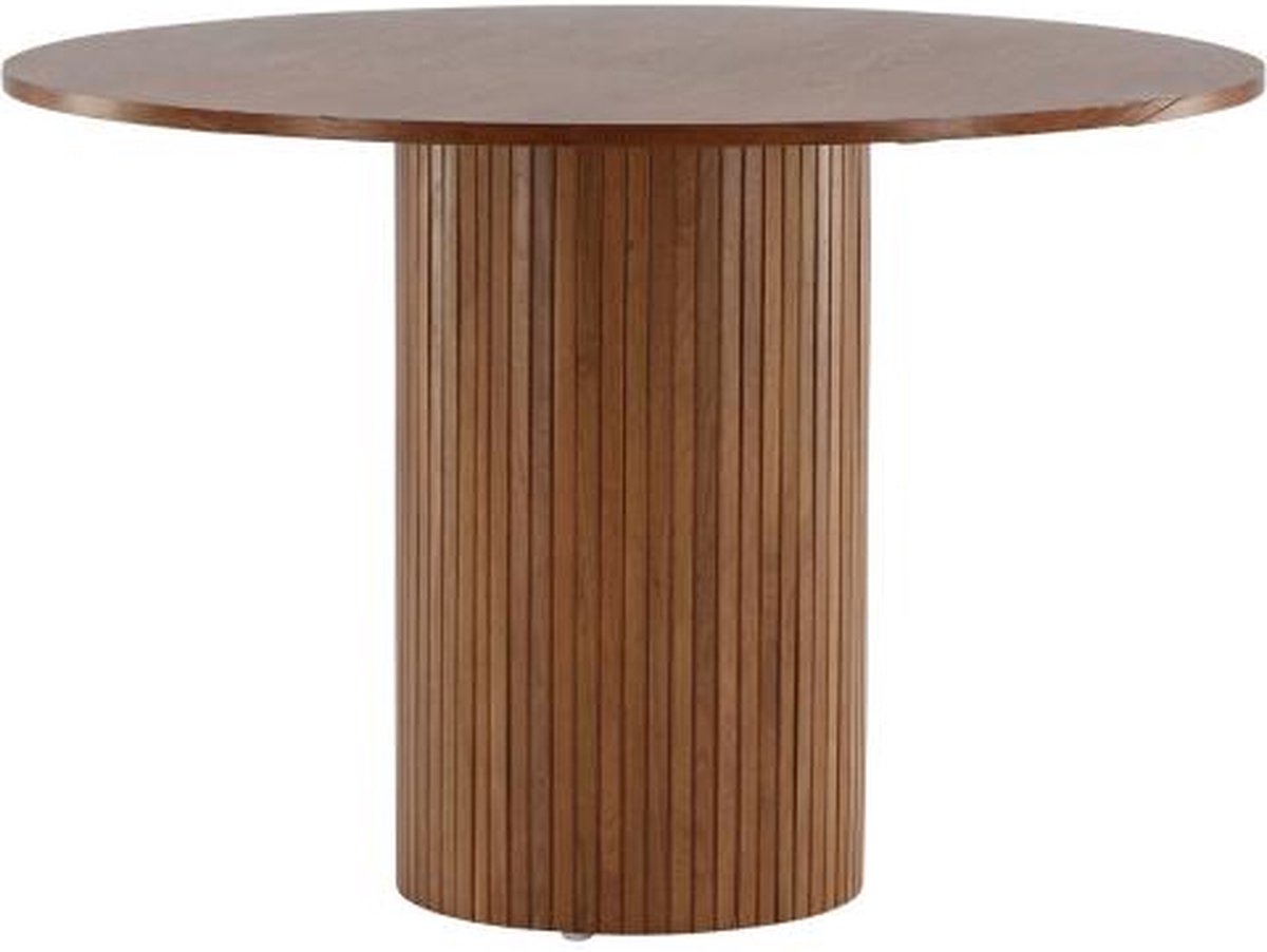 Svea - Luma ronde eettafel - ø110 cm - walnoot