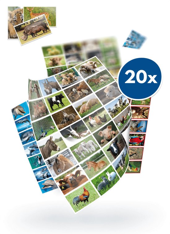Beloningsstickers voor Kinderen – 560 Dieren complimenten stickers – Motivatie & Zelfvertrouwen – Voor Thuis & Professioneel Gebruik – Stammetjes