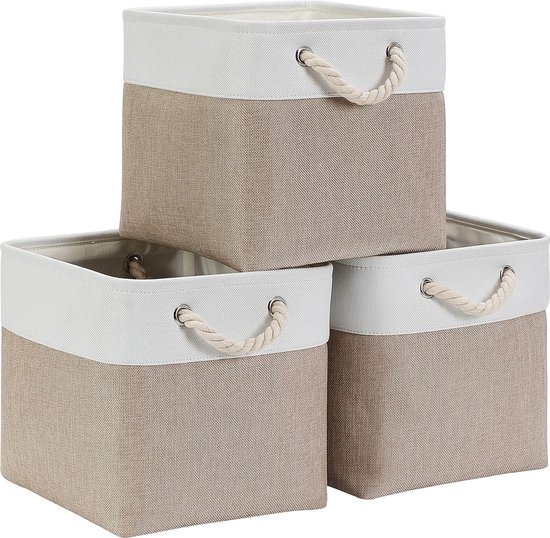 4 opbergmanden - 33x33x38cm past in een IKEA Kallax kast - Opbergbox 4 opbergmanden - 33x33x38cm past in een IKEA Kallax kast - Opbergbox
