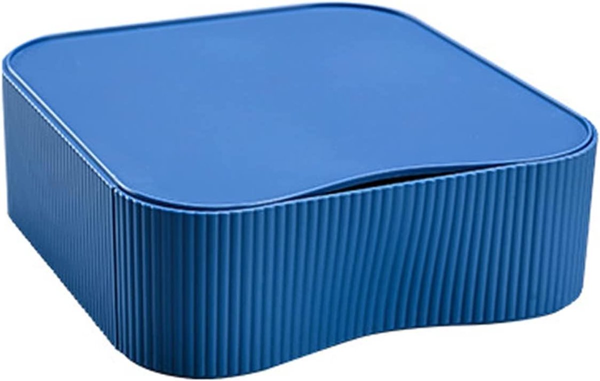 bureau-organizer, ladebox, vrij te combineren, opbergdoos, voor make-up, cosmetica, sieraden, 23 x 22 x 8 cm, 3 stuks
