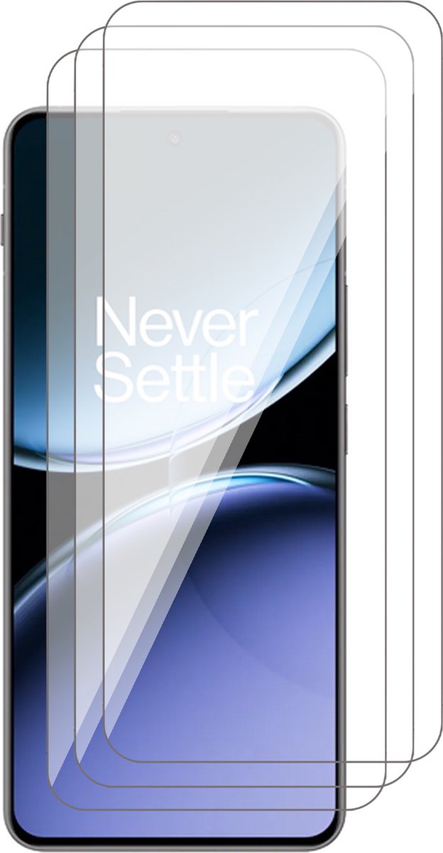 Screenprotector geschikt voor OnePlus Nord 4 - 3x Glas Screen Protector