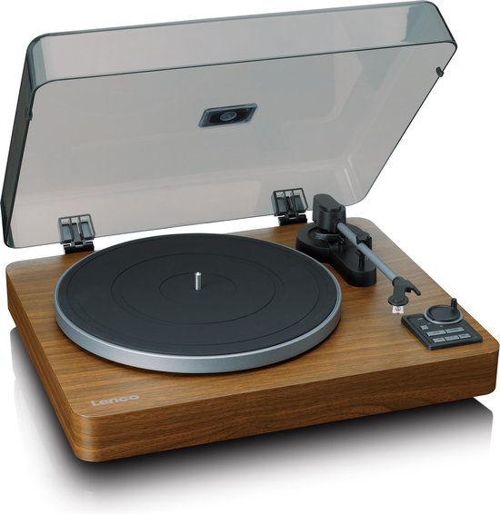 Lenco Platenspeler - Volledig automatische Platenspeler - Bluetooth en Voorversterker - LBTA-165WD - Hout — afbeelding 4