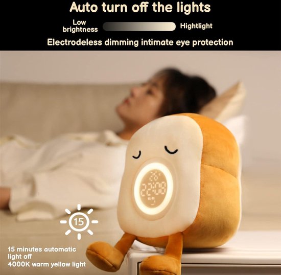 Bear Alarm™ Nachtlamp Wekker – Slimme Wekker En Lamp