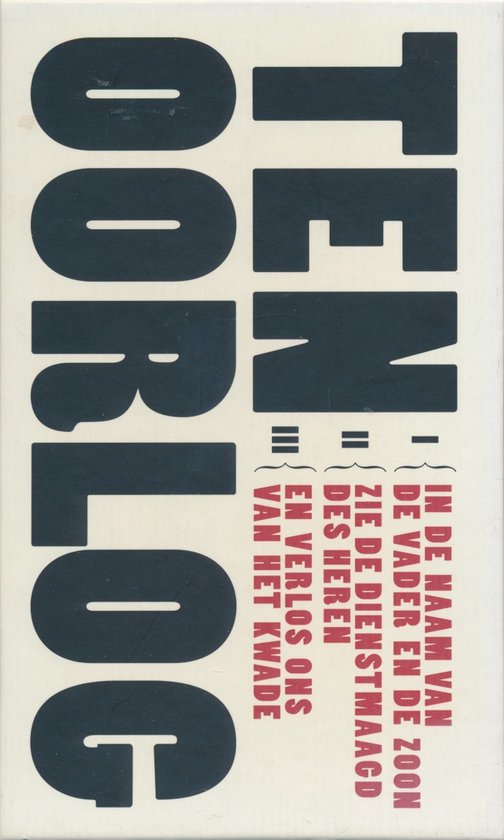 Ten oorlog - cover