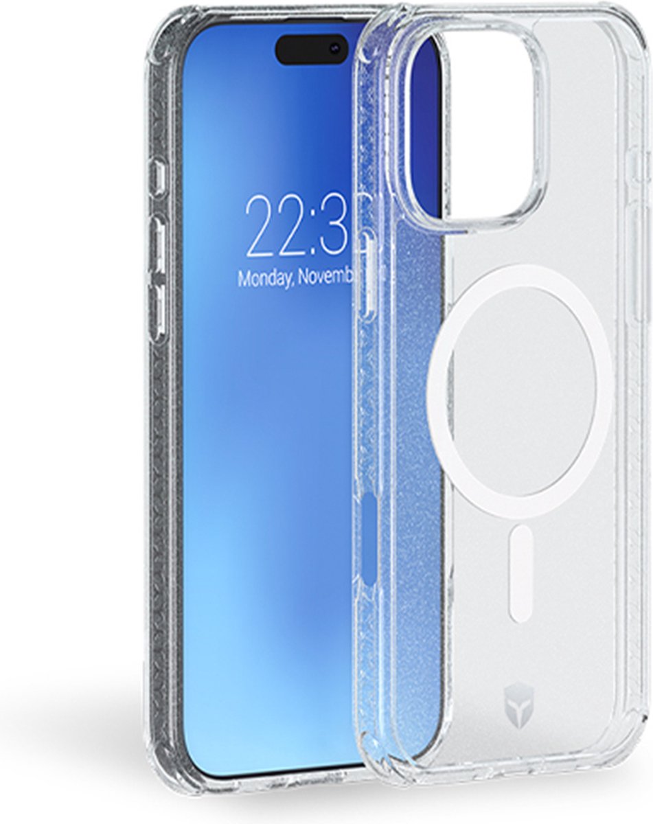 iPhone 16 Pro Max hoesje transparant Air Cushion valbescherming 3m Tryax 3D systeem glitter - Afbeelding 2