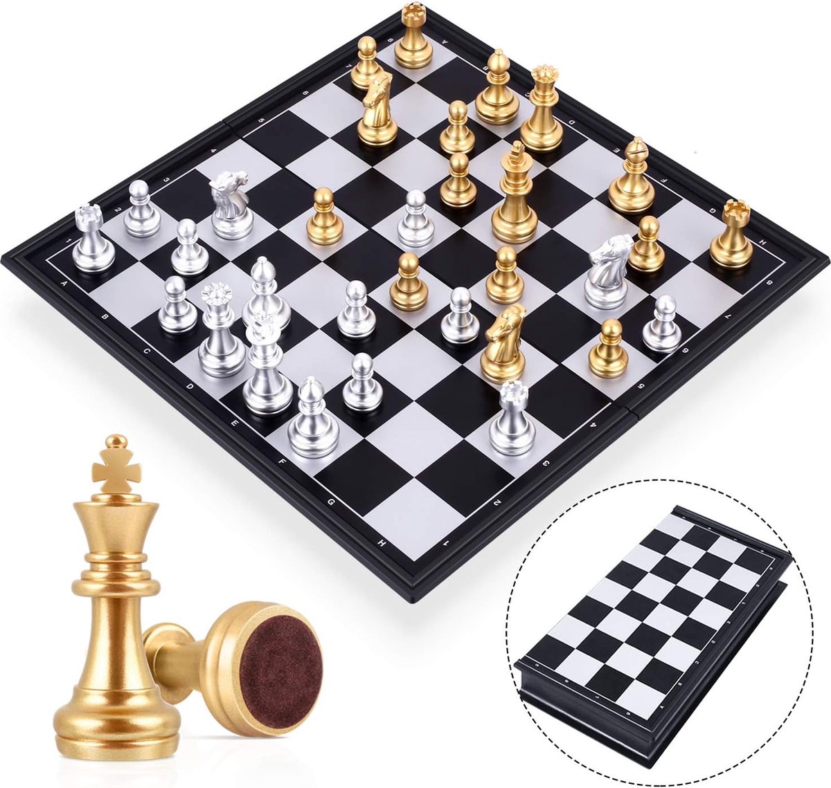 Magnetisch Schaakspel - Schaakset - Schaakborden - Schaakspel - Magnetisch