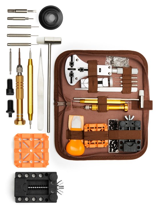 Set de réparation de montre vert vif bol