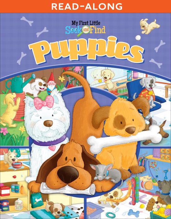 My First Little Seek and Find Series 2 - Puppies - cover