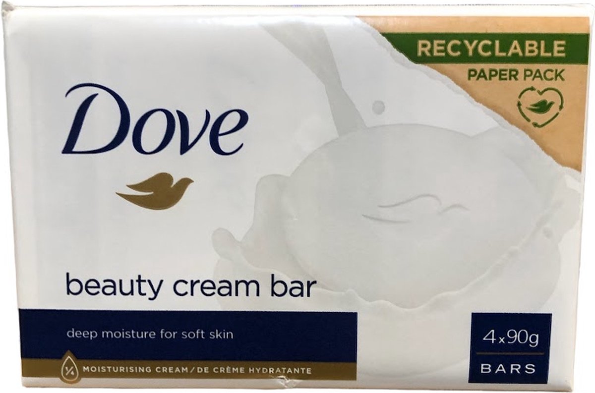 Goedkoopste Dove Zeep Original - 4 x 4st. - 90 Gram