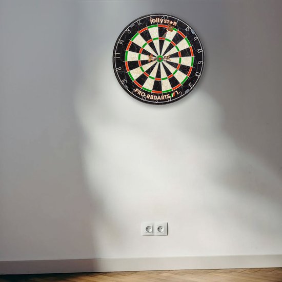 RB Darts Dartboard Pro - professioneel dartsbord - 451x38mm - Sisal van RB Darts — afbeelding 2