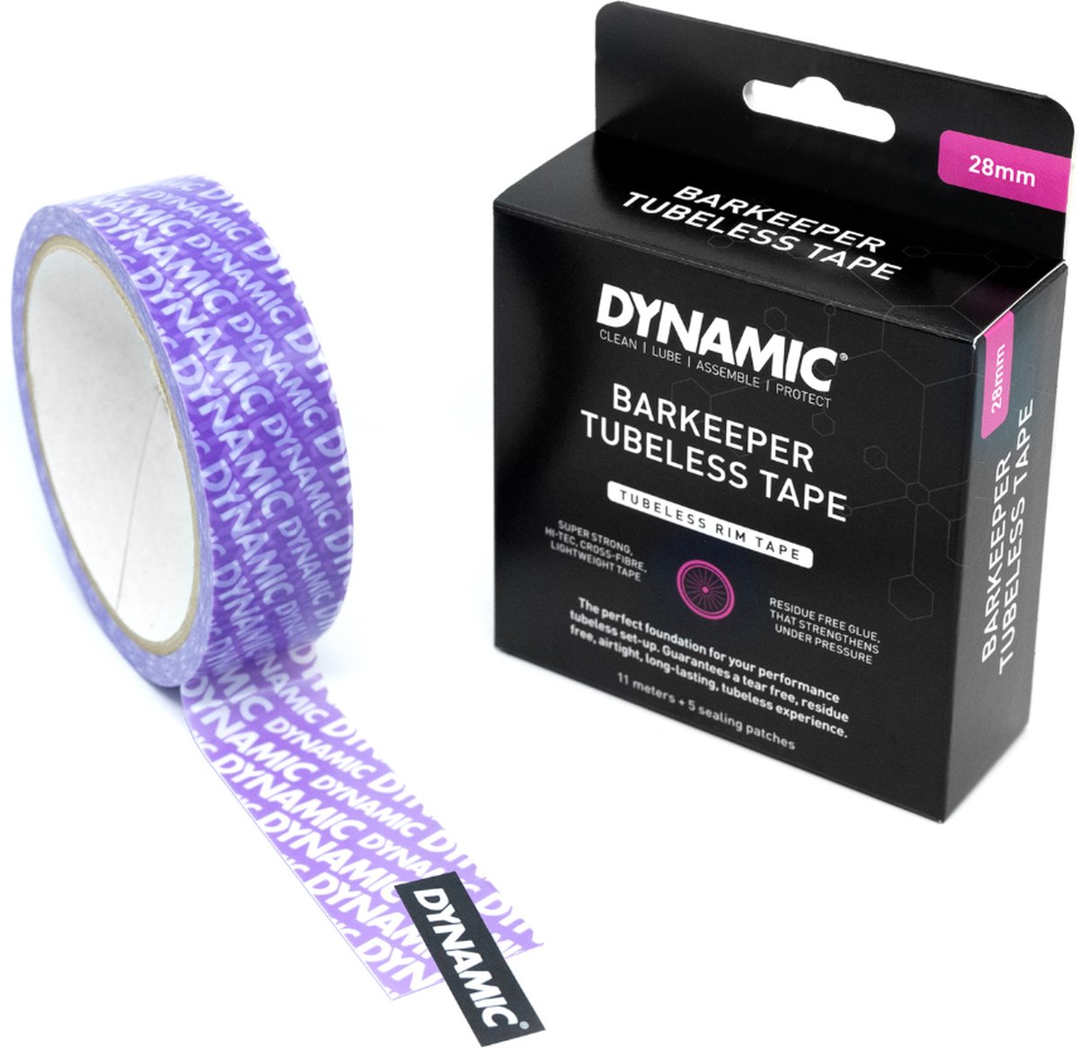 Dynamic Barkeeper Tubeless Tape 28mm x 11mtr