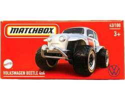 Omslag van VOLKSWAGEN BEETLE 4x4 43/100 MATCHBOX 1:64 POWER GRABS MBX