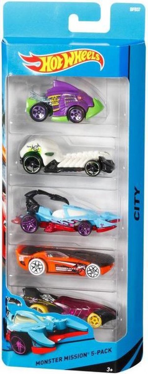 Hot Wheels Diecast 5 pak autoset — afbeelding 24