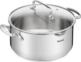 Tefal Duetto+ Kookpan - Rond - 18 cm- Roestvrijstaal - Met Deksel
