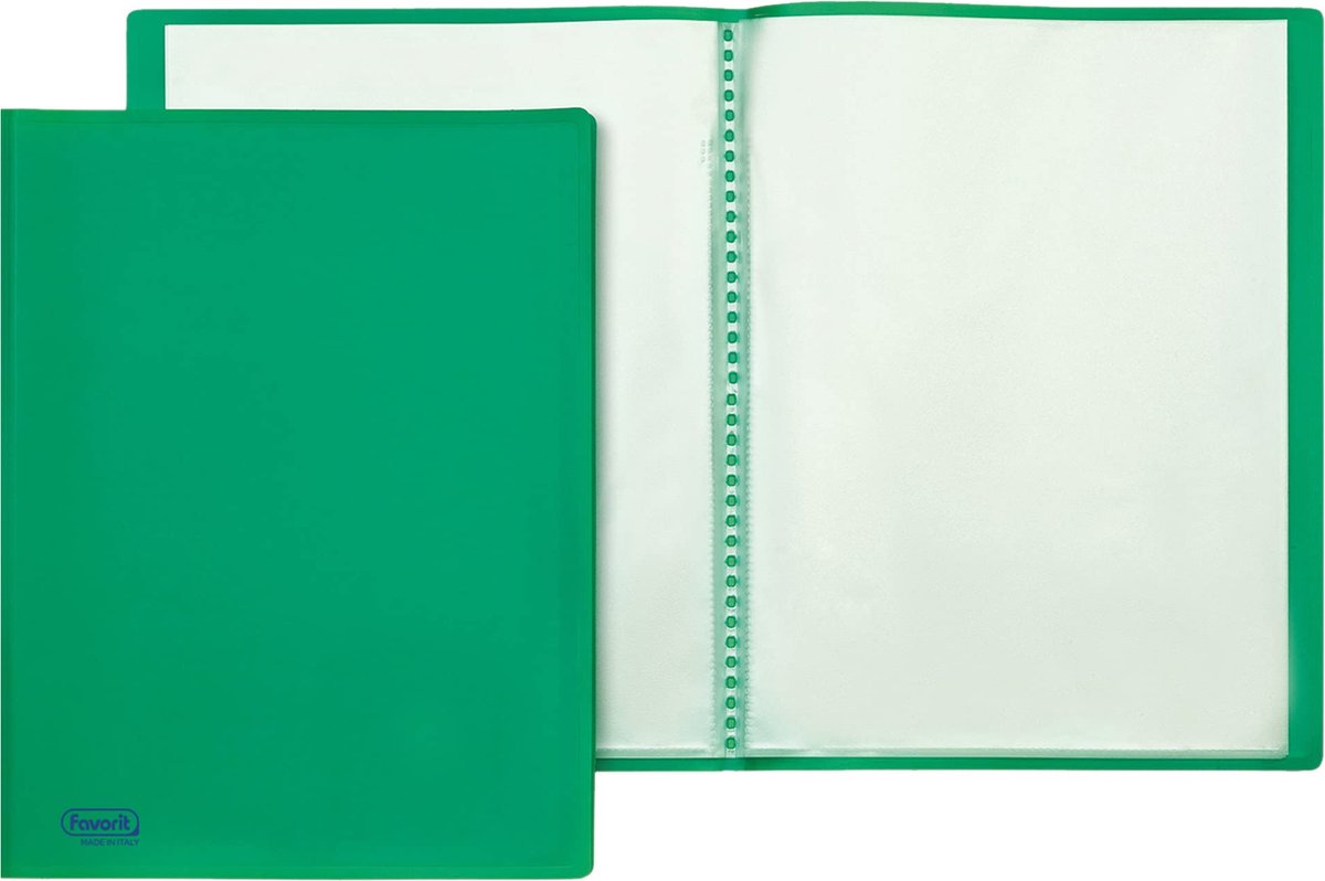 Favorit 100460251, Polypropyleen (PP), Groen, 20 vel, 220 mm, 300 mm