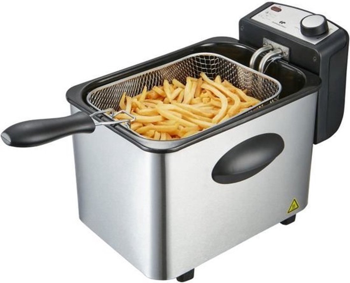 Friteuse 4 Liter CONTINENTAL EDISON CEFR4IX3 - 2000W
